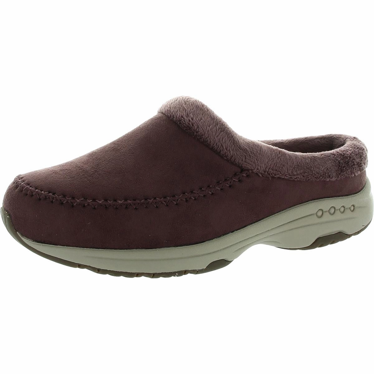 Set Slip 2 Womens Indoor/Outdoor Sole Walking Slide Slippers Comfortable Sockliner