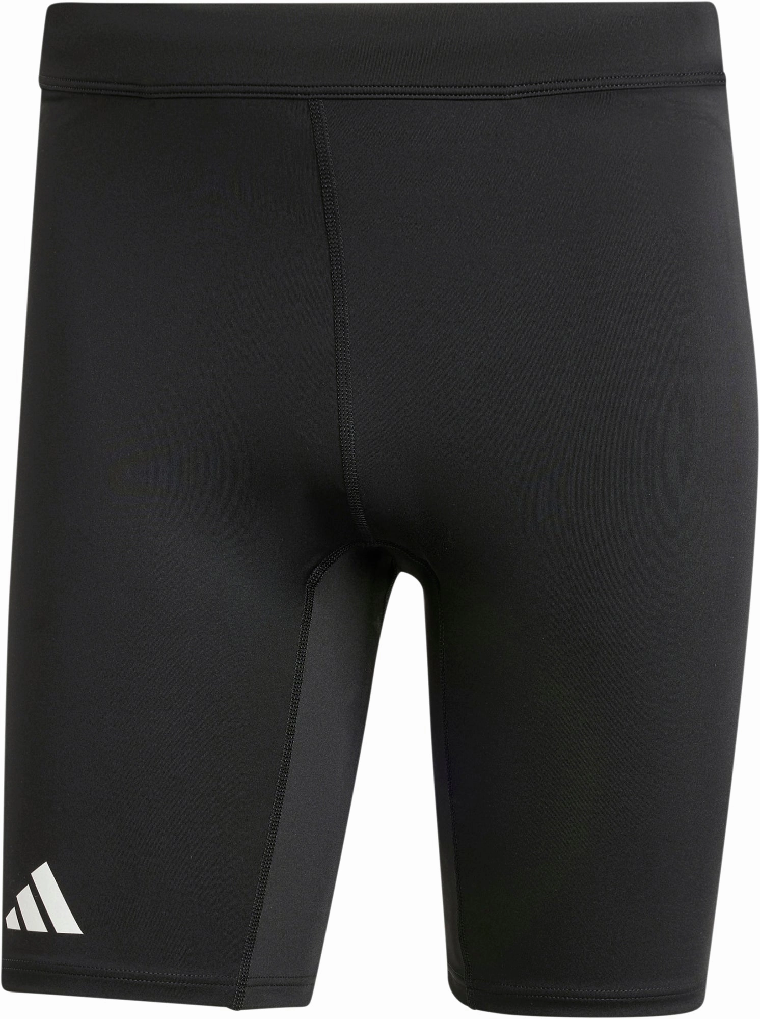 Snag Free Material home renovation adidas Adizero Essentials Mens Short Running Tights - Black