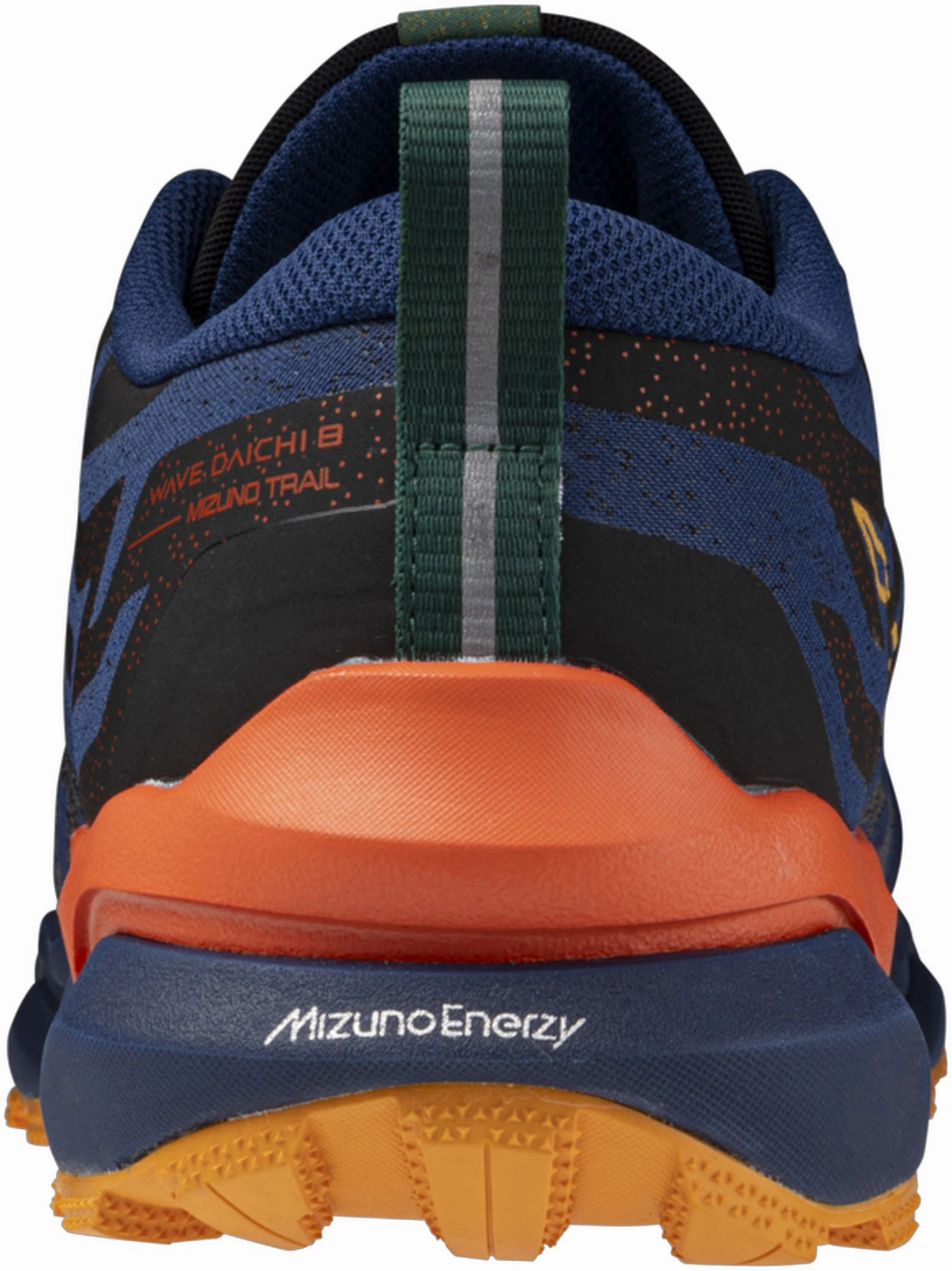 wide widths Mizuno Wave Daichi 8 Mens Trail Running Shoes - Blue