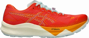 running with a foam midsole Asics FujiSpeed 3 Mens Trail Running Shoes - Red