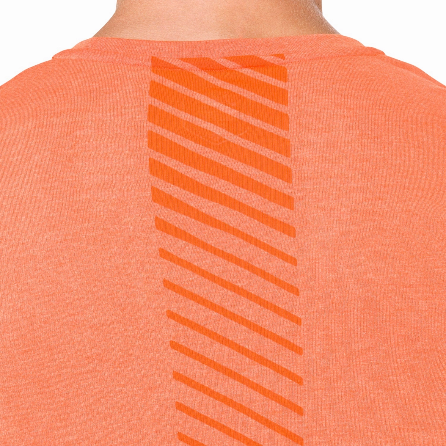 High Density Cotton LongLastingColor Asics  Gel-Cool 2 Mens Short Sleeve Running Top - Orange