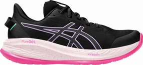 Stretch Comfort Asics Gel Cumulus 26 Lite-Show Womens Running Shoes - Black