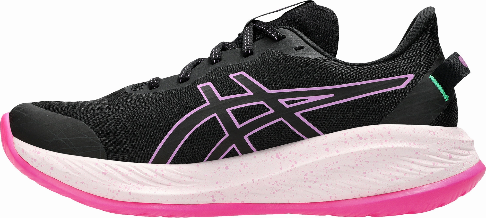 Ankle Collarbrace Asics Gel Cumulus 26 Lite-Show Womens Running Shoes - Black