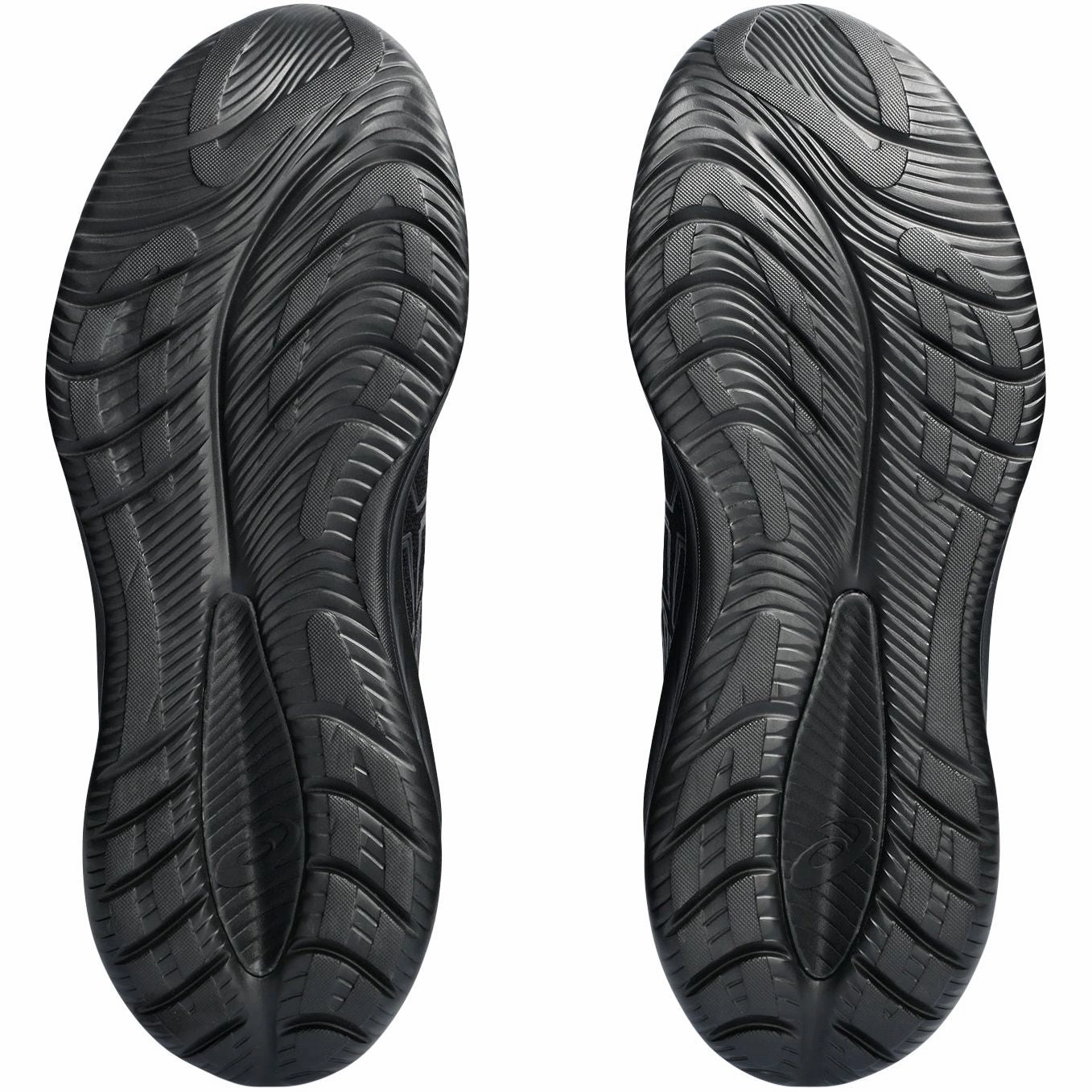 Pressure Dispersing Design Shock-absorbent wear Asics Gel Cumulus 26 Mens Running Shoes - Black