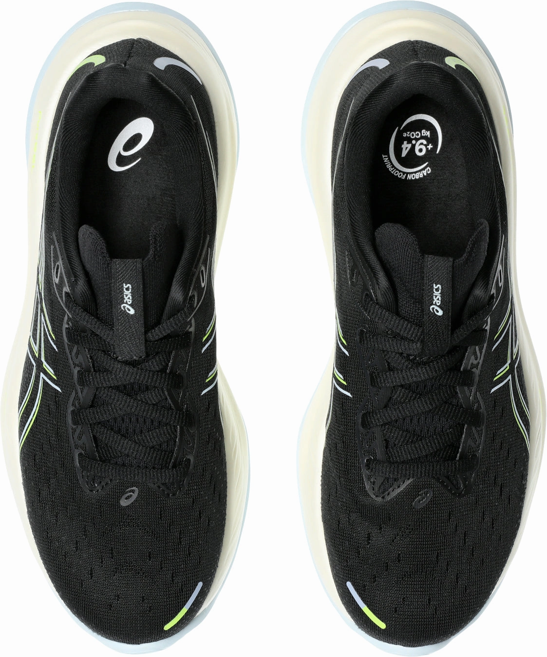 Light   Reflective Lightweight Performance Asics Gel Cumulus 26 Womens Running Shoes - Black