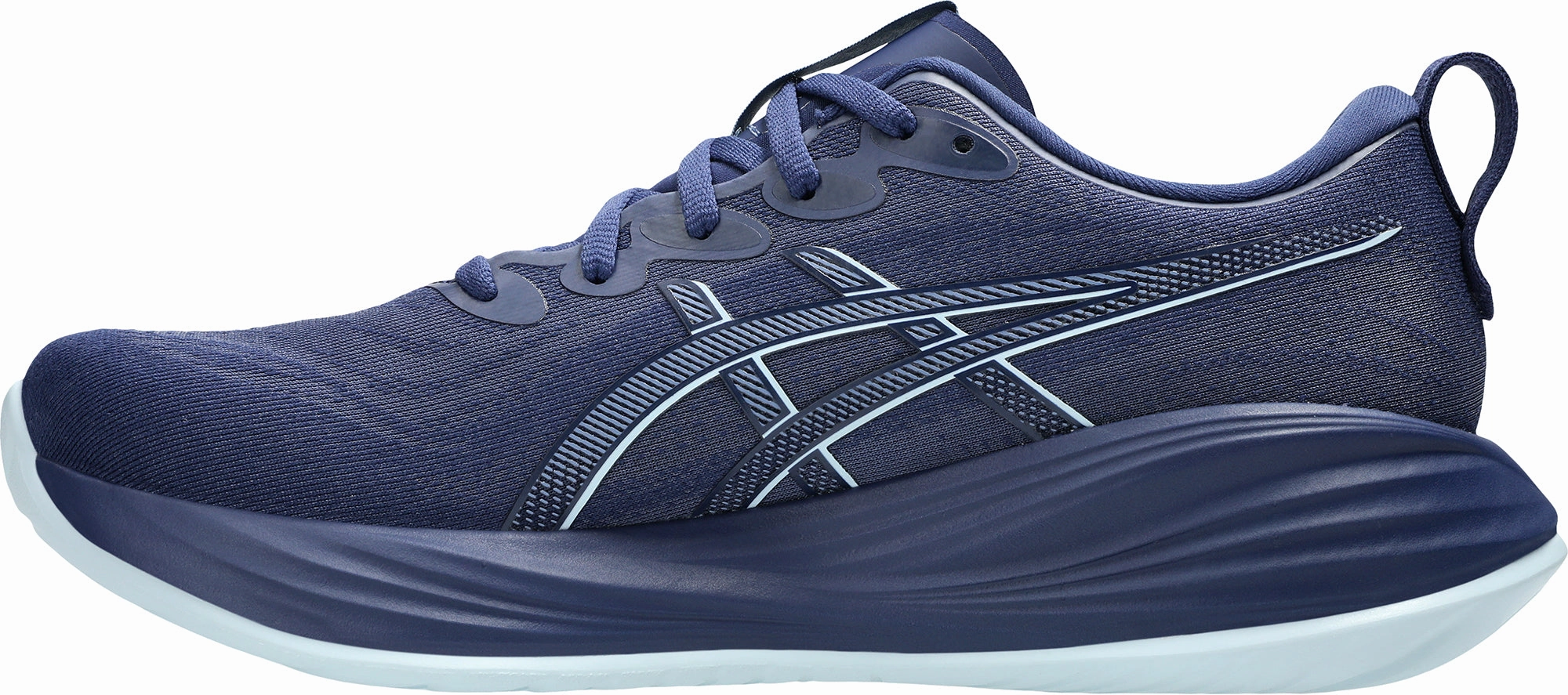 Comfort Strap Asics Gel Cumulus 27 Mens Running Shoes - Blue
