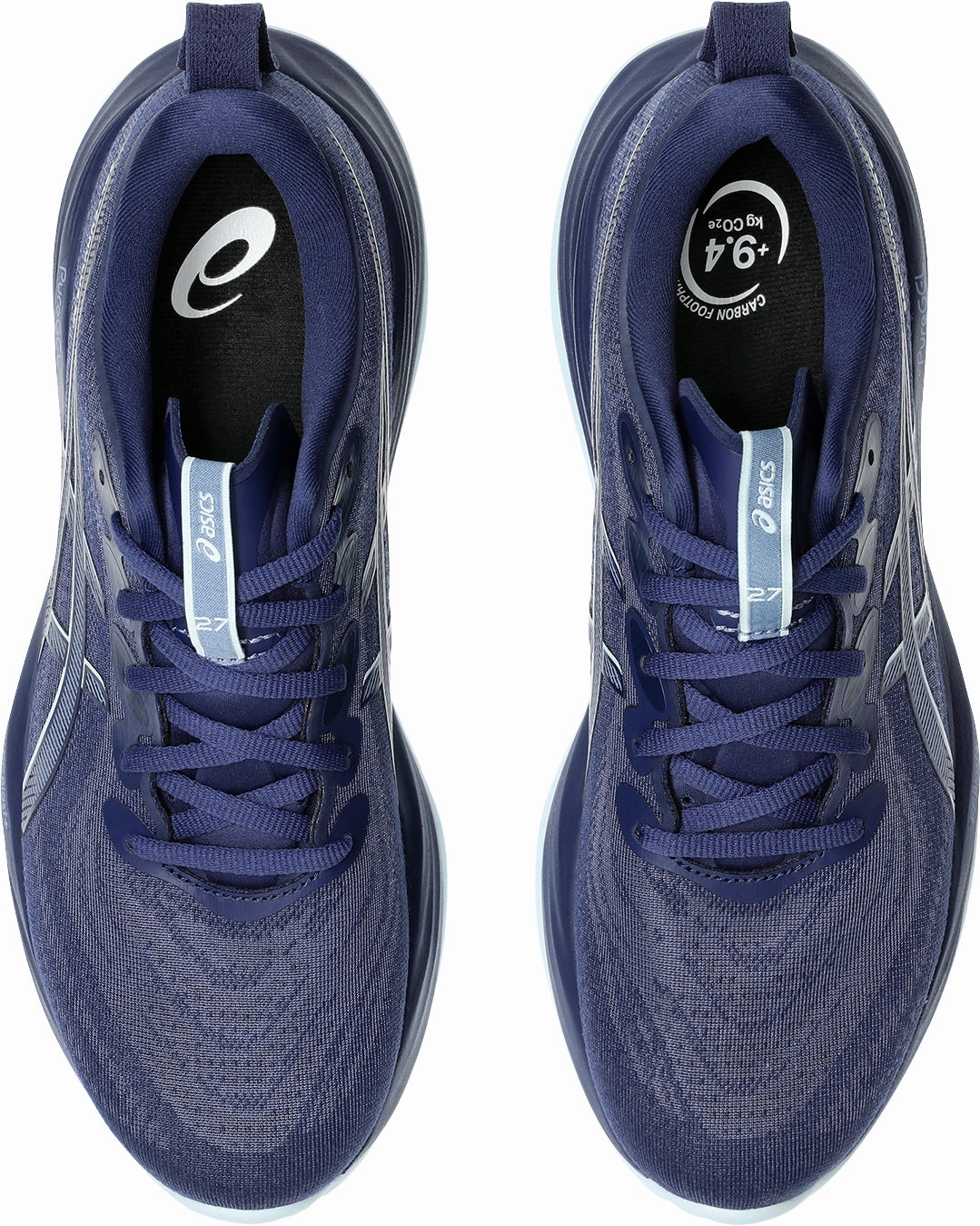 Ultra Compression EVA Street Power Asics Gel Cumulus 27 Mens Running Shoes - Blue