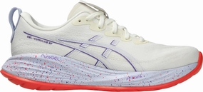 Shock Diffusion Technology Asics Gel Cumulus 27 Tokyo Womens Running Shoes - Cream