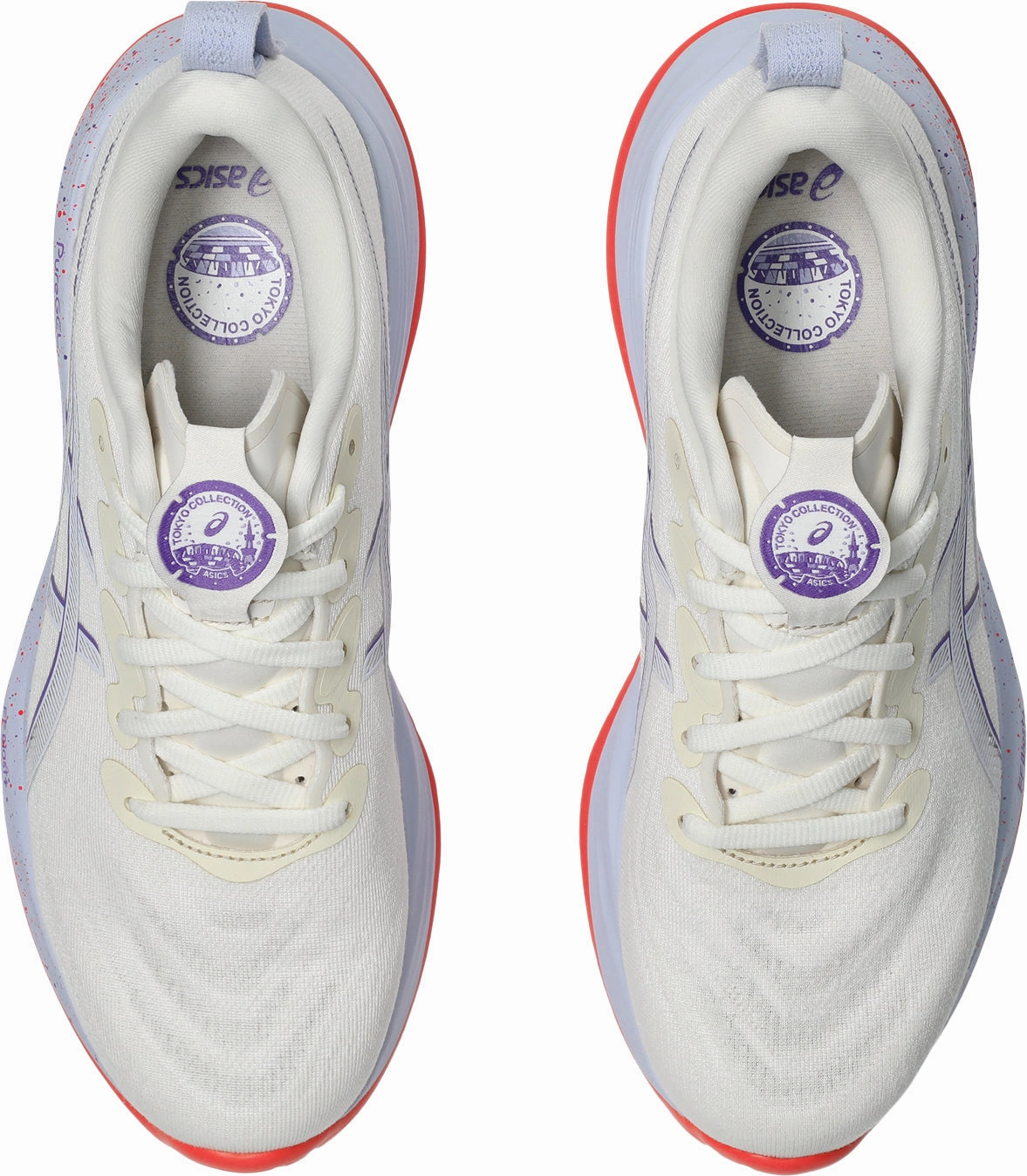 Asics Gel Cumulus 27 Tokyo Womens Running Shoes - Cream Rollbar Stability System