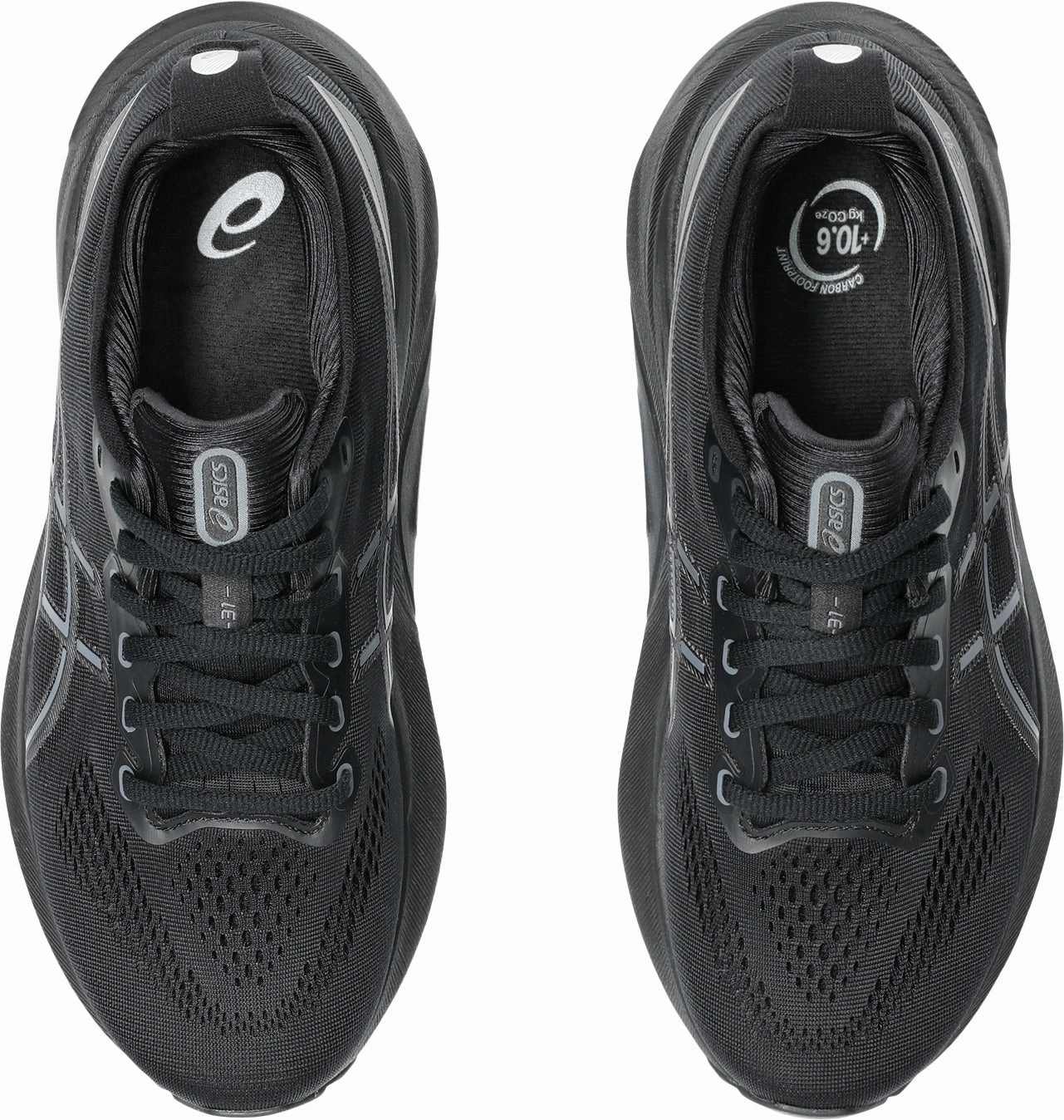 anti - microbial - treatment shoes Trendy Look Asics Gel Kayano 31 Womens Running Shoes - Black