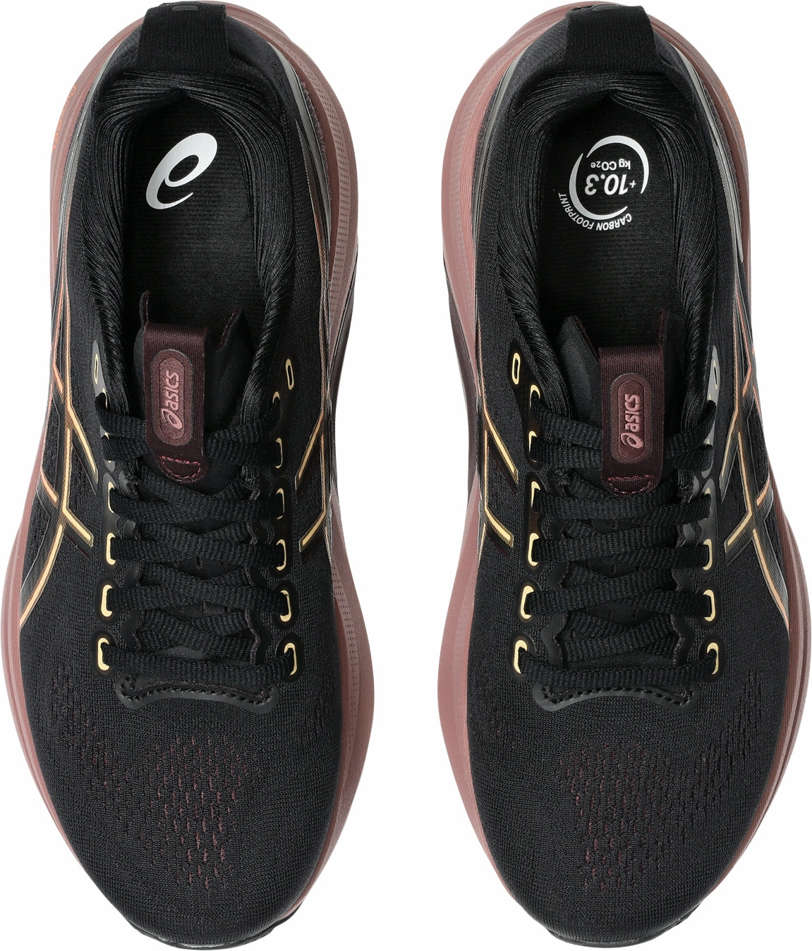 Asics Gel Kayano 32 Womens Running Shoes - Black half - sizes running shoes for casual female joggers