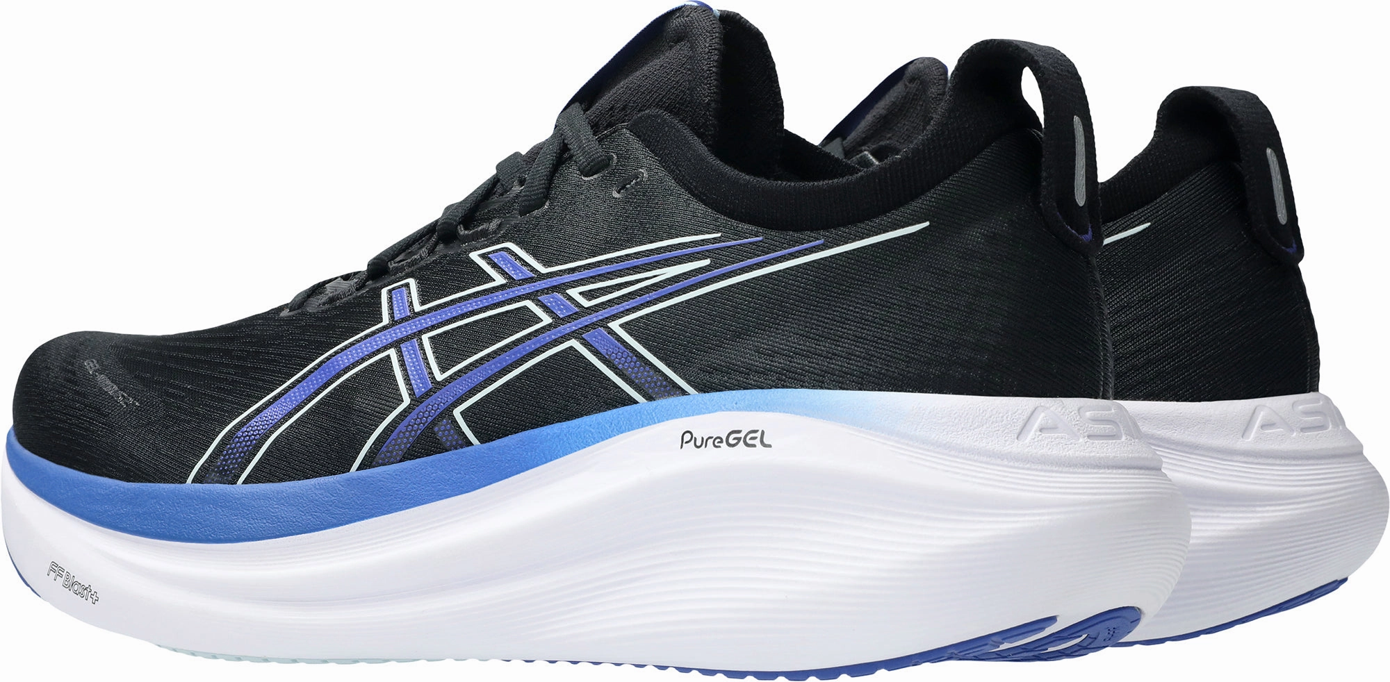 Asics Gel Nimbus 27 Mens Running Shoes - Black dance shoes