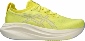Responsive Cushioning Tech fabric shoes Asics Gel Nimbus 27 Mens Running Shoes - Yellow