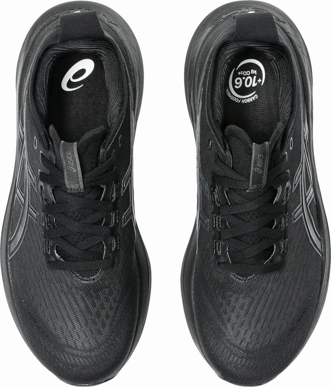 Asics Gel Nimbus 27 Womens Running Shoes - Black running in a 5K shoes breathable - upper shoes