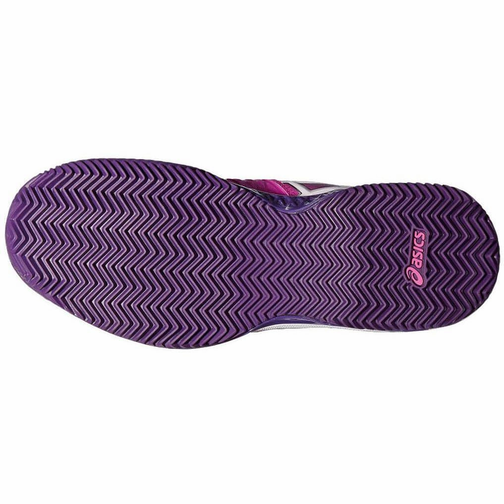 Asics Gel Resolution 6 Clay Womens Tennis Shoes - Pink Memory Foam Adaptation