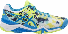 Asics Gel Resolution 7 L.E Womens Tennis Shoes - Blue Air Circulation System Supportive shock absorption