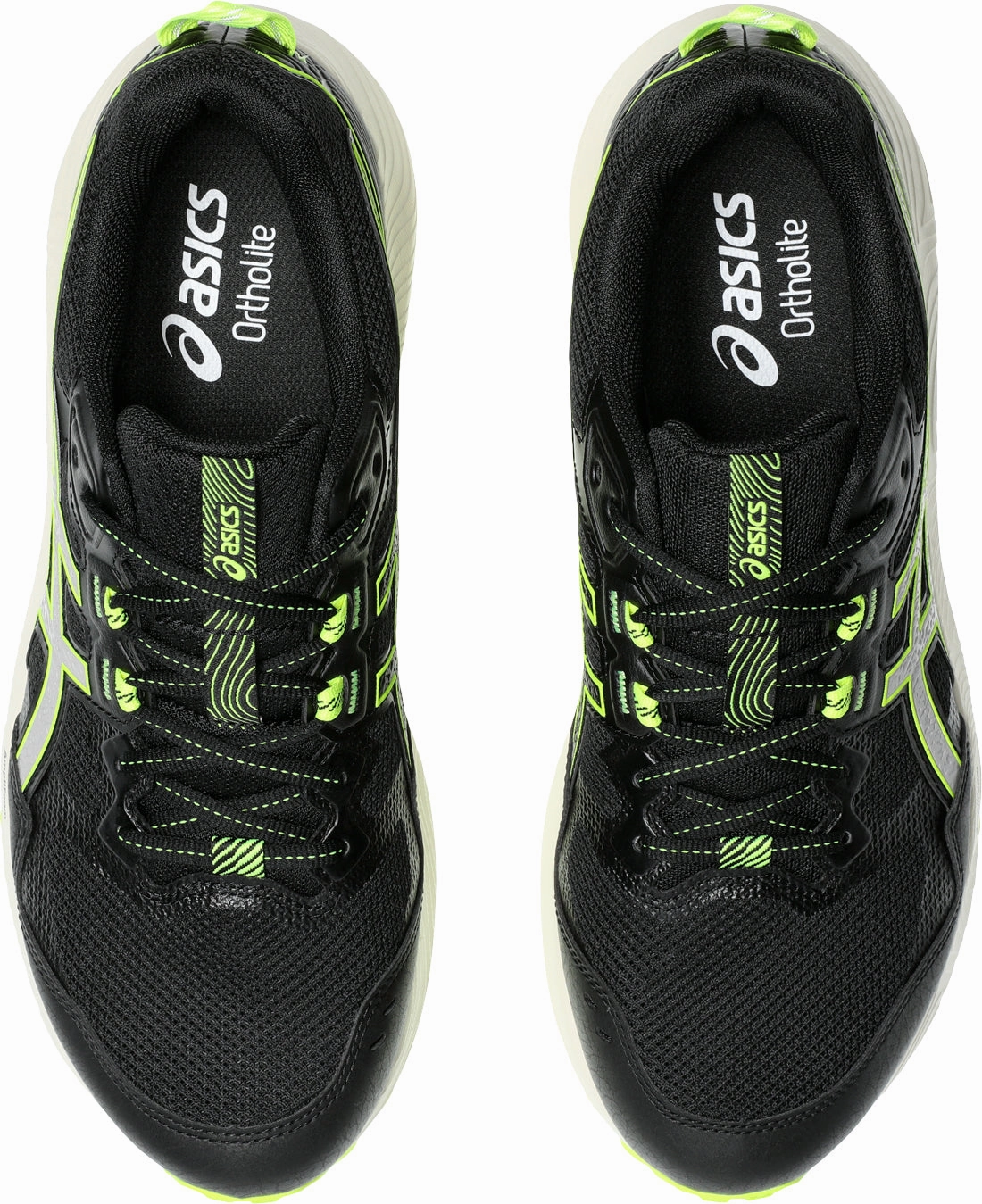 Asics Gel Sonoma 7 Mens Trail Running Shoes - Black Friction reduction One Piece Upper Design