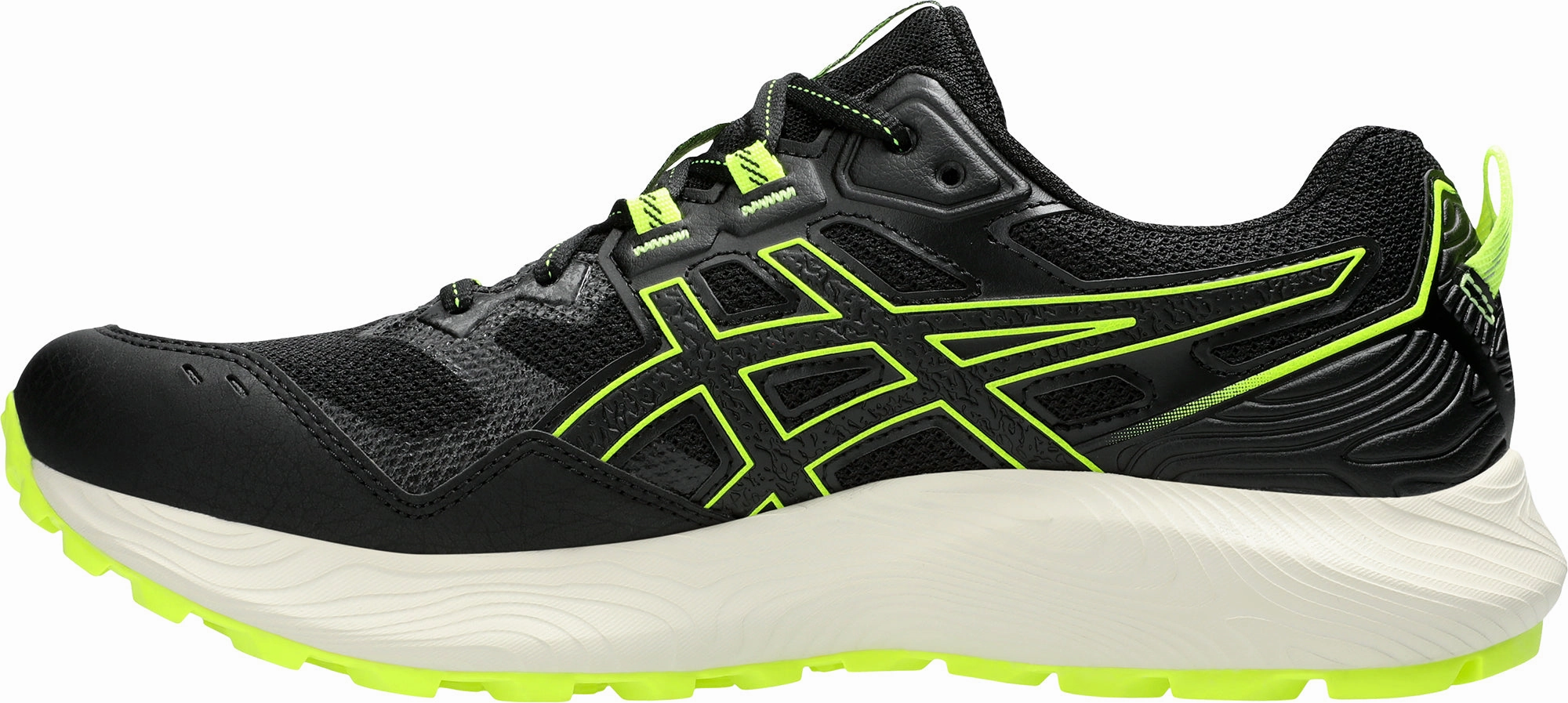 Asics Gel Sonoma 7 Mens Trail Running Shoes - Black breathable vents