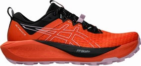 Asics Gel Trabuco 13 Womens Trail Running Shoes - Orange reflective - details -