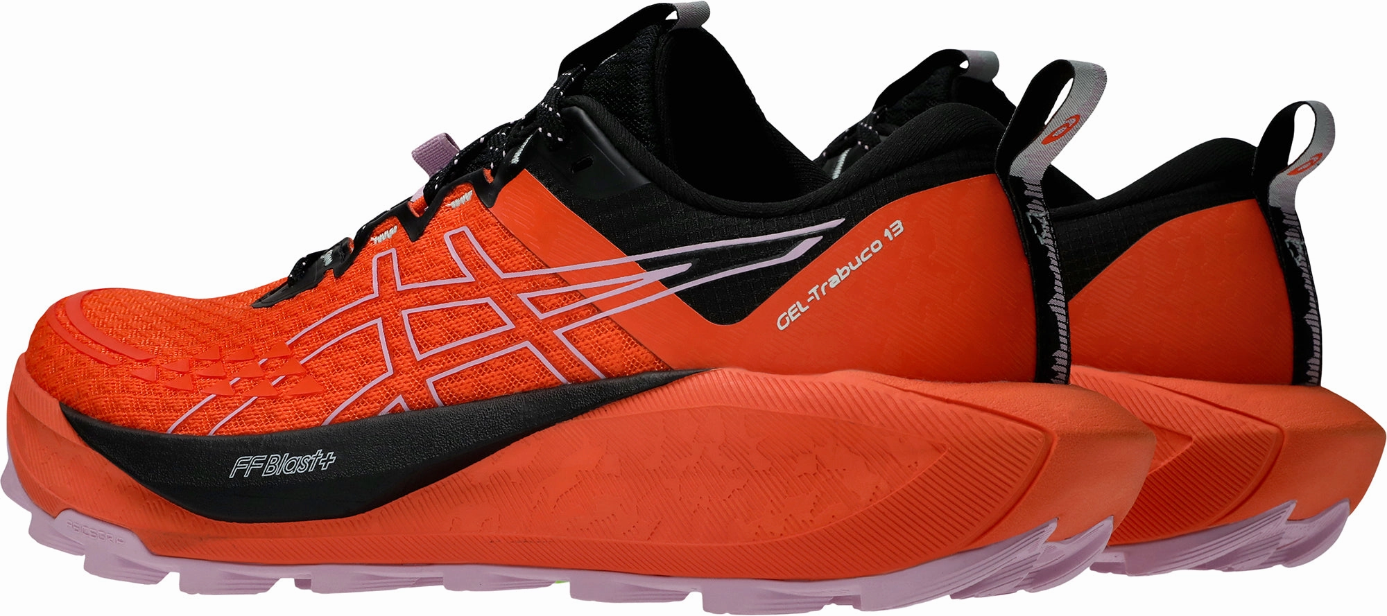 wrinkle - resistant running wear Asics Gel Trabuco 13 Womens Trail Running Shoes - Orange