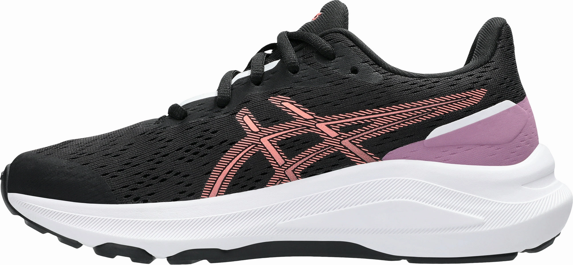 Asics GT 1000 13 GS Junior Running Shoes - Black Wireless Lacing Tech