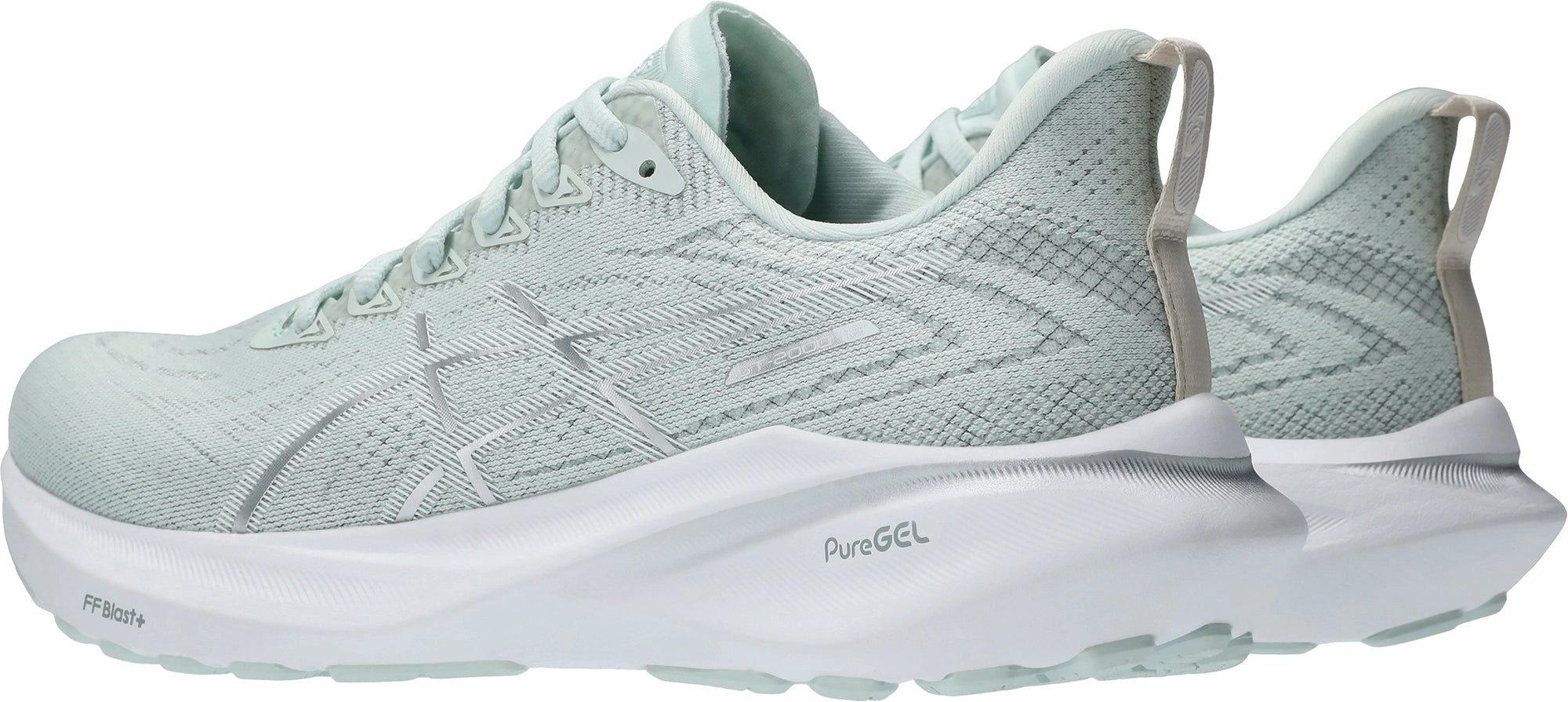 Ultra-soft traction Iconic Footwear Asics GT 2000 13 Womens Running Shoes - Green