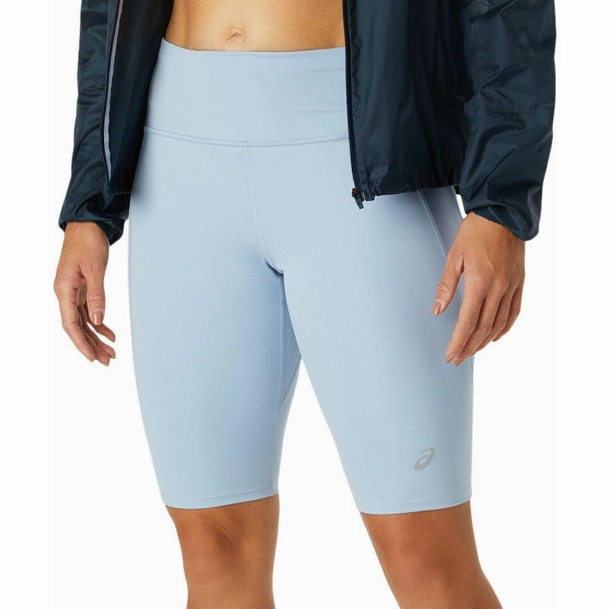 Light Motion Fit Easy Movement Asics Kasane Sprinter Womens Short Running Tights - Blue