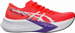 EVA - midsole - comfort - cushion shoes moisture - wicking running footwear Asics Magic Speed 4 Mens Running Shoes - Red