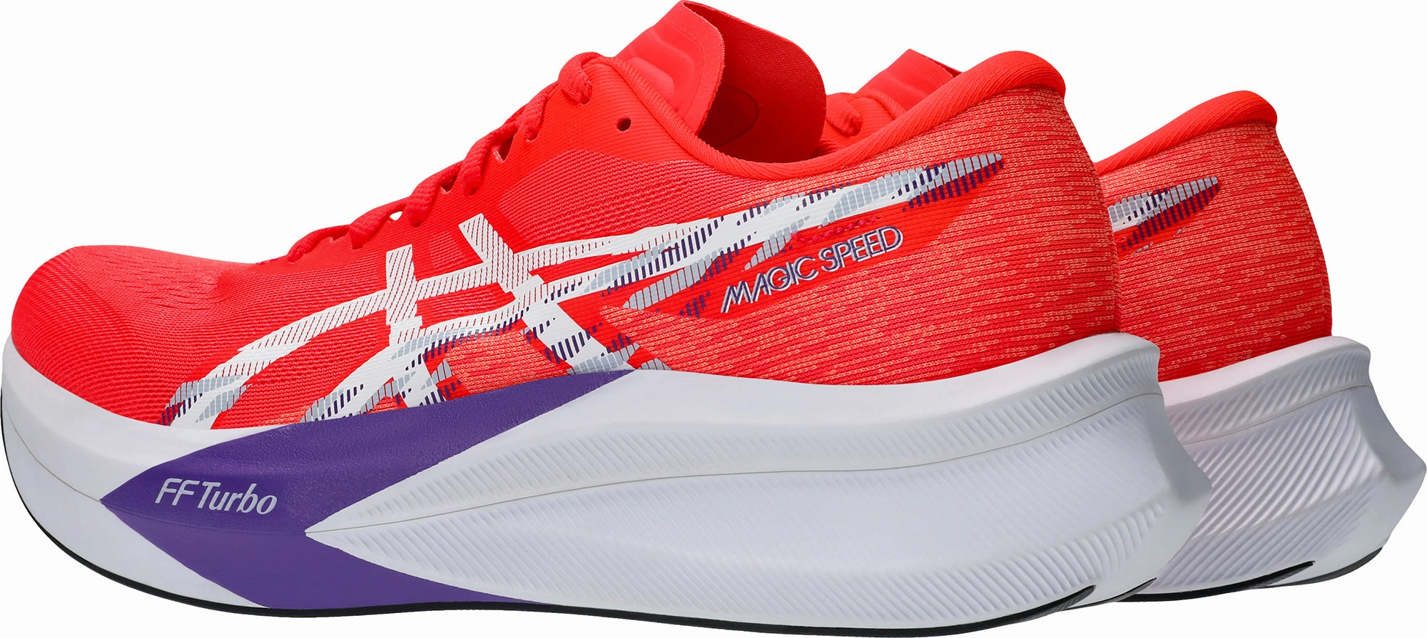 temperate - climate shoes Asics Magic Speed 4 Mens Running Shoes - Red