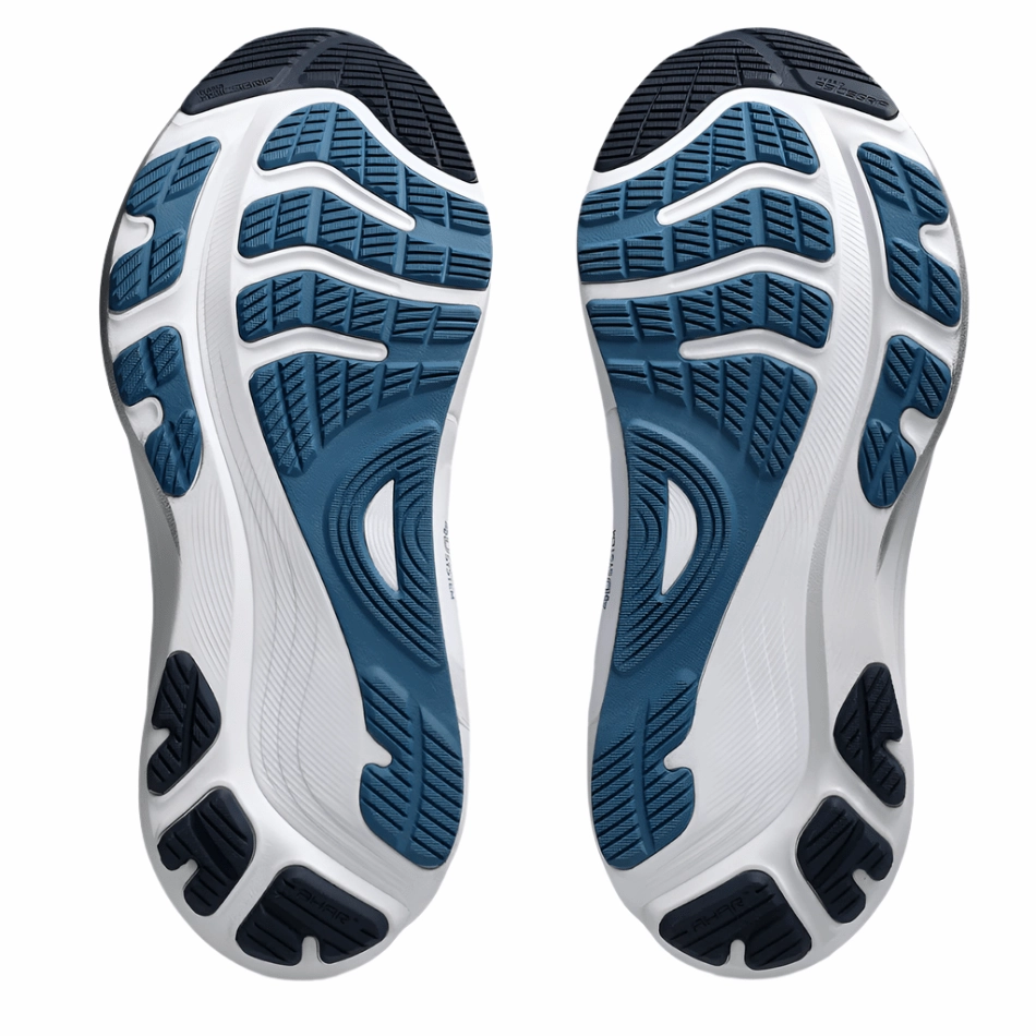 Enhanced Grip Pattern ASICS Men's GEL-KAYANO 32 Running Shoes in Winter Sea/Midnight AW25