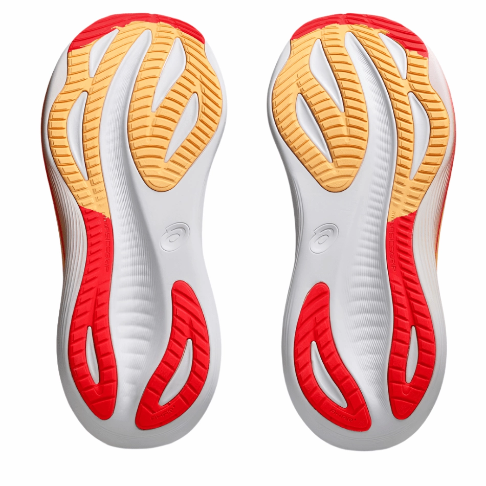 Temperature Regulating Liner ASICS Men's GEL-NIMBUS 27 Running Shoes in Black/Kahki AW25