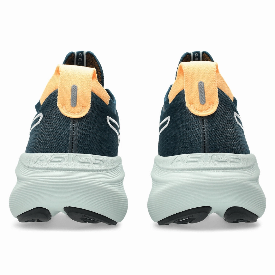 Lateral Stability Walls running for a way to stay free ASICS Men's GEL-NIMBUS 27 TR Running Shoes in Nature Bathing/Tranquil Teal AW25