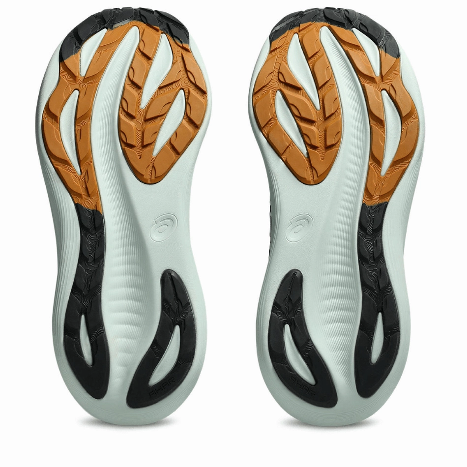 ASICS Men's GEL-NIMBUS 27 TR Running Shoes in Nature Bathing/Tranquil Teal AW25 wide - fit option Trendy Colors