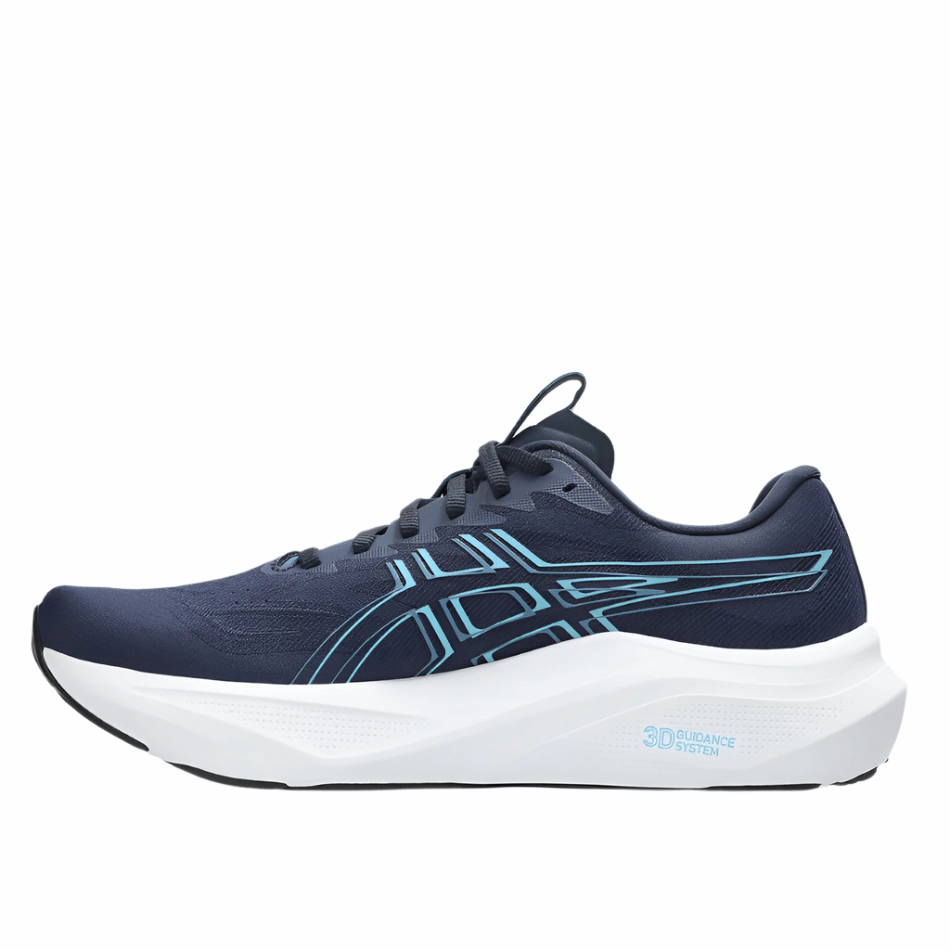 ASICS Men's GT-2000 v14 Running Shoes in Midnight/Still Water AW25 gravel - running shoes