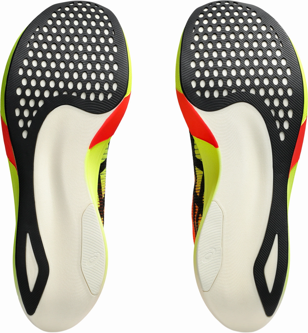 Asics MetaSpeed Edge Paris Running Shoes - Yellow Impact Resistant Heel Cup Everyday Pace