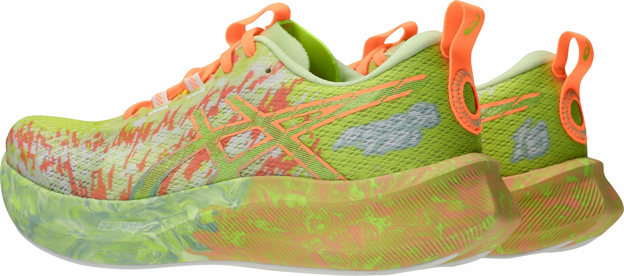 Asics Noosa Tri 16 Womens Running Shoes - Green Foot Stability Chic Design
