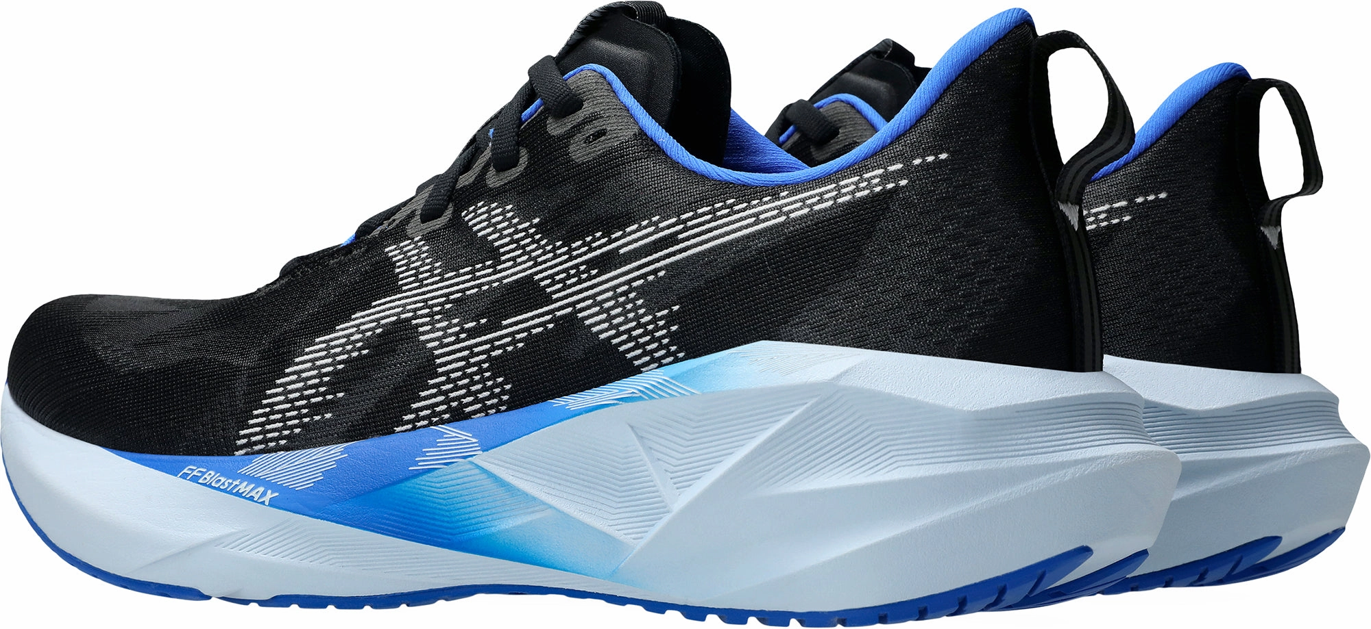 Asics NovaBlast 5 Mens Running Shoes - Black Core Fitness