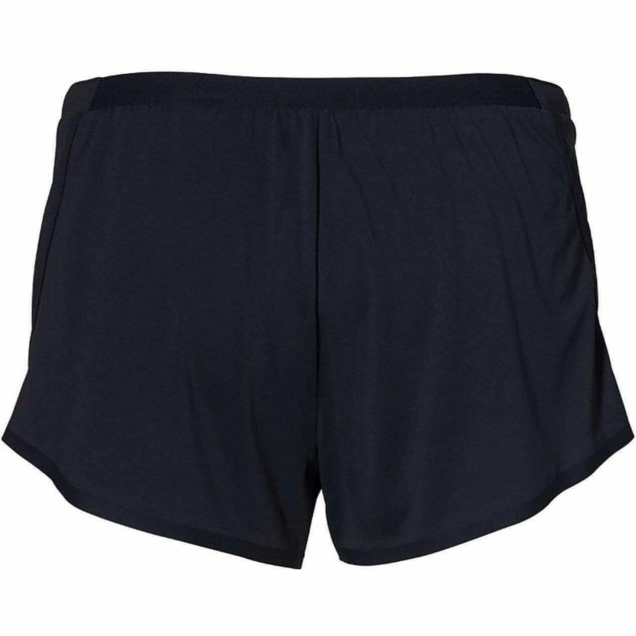 Asics Race Knit Split Womens Running Shorts - Black Machine washable