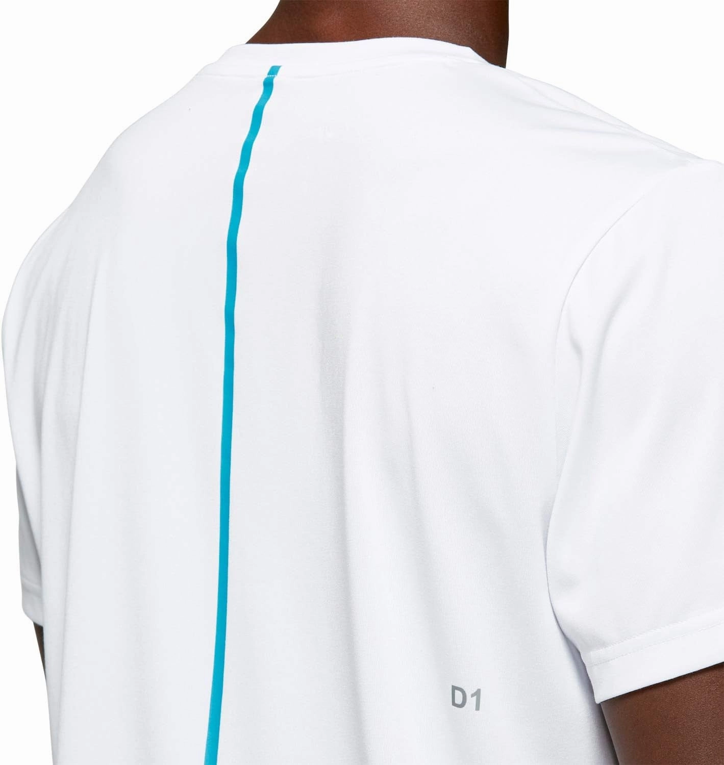 Asics Solution Dye GPX Short Sleeve Mens Running Top - White Eco-friendly Layered Shoulder Design