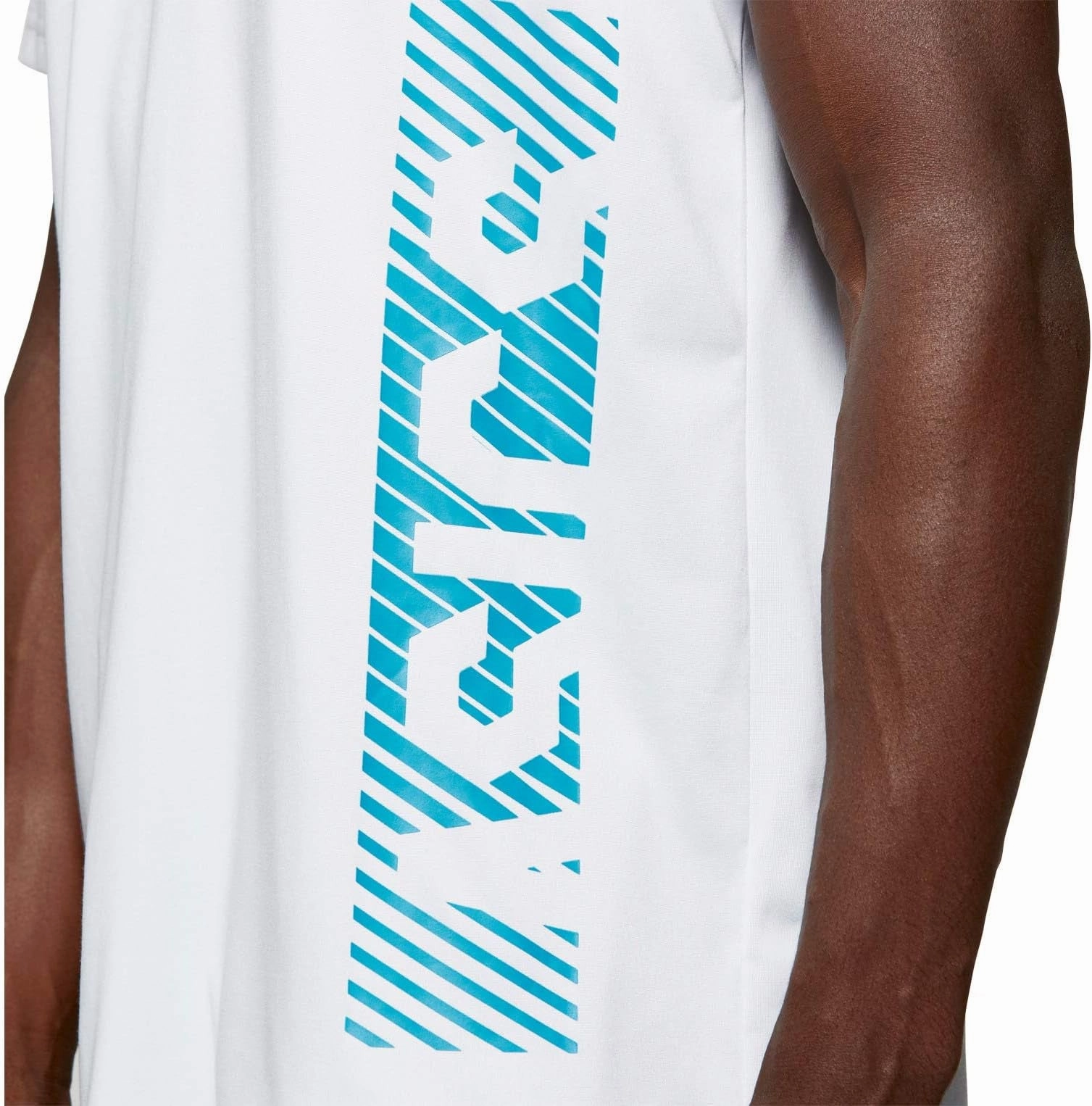 Asics Solution Dye GPX Short Sleeve Mens Running Top - White Relaxed and Easy