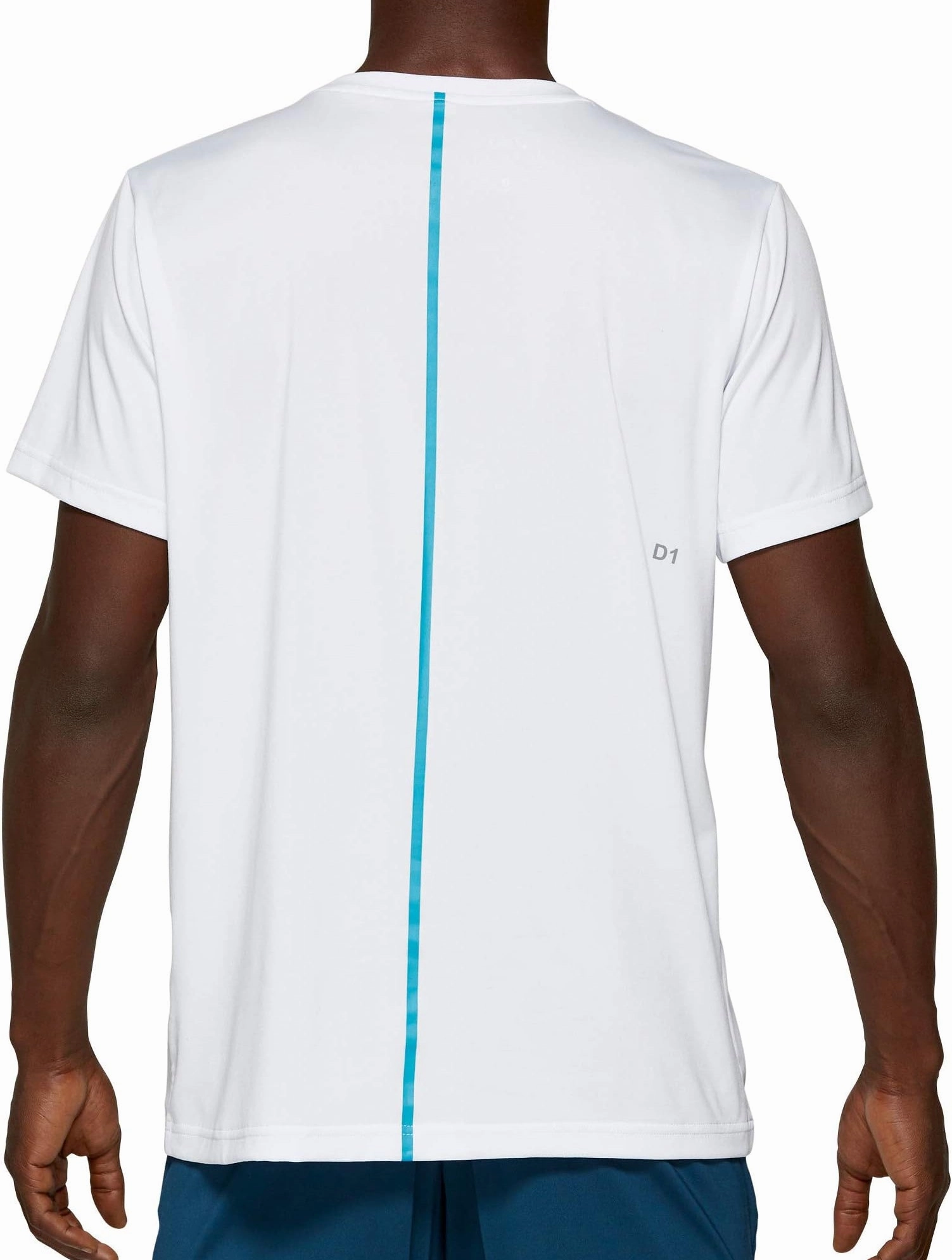 Asics Solution Dye GPX Short Sleeve Mens Running Top - White Lightweight Wear Casual Design Fit