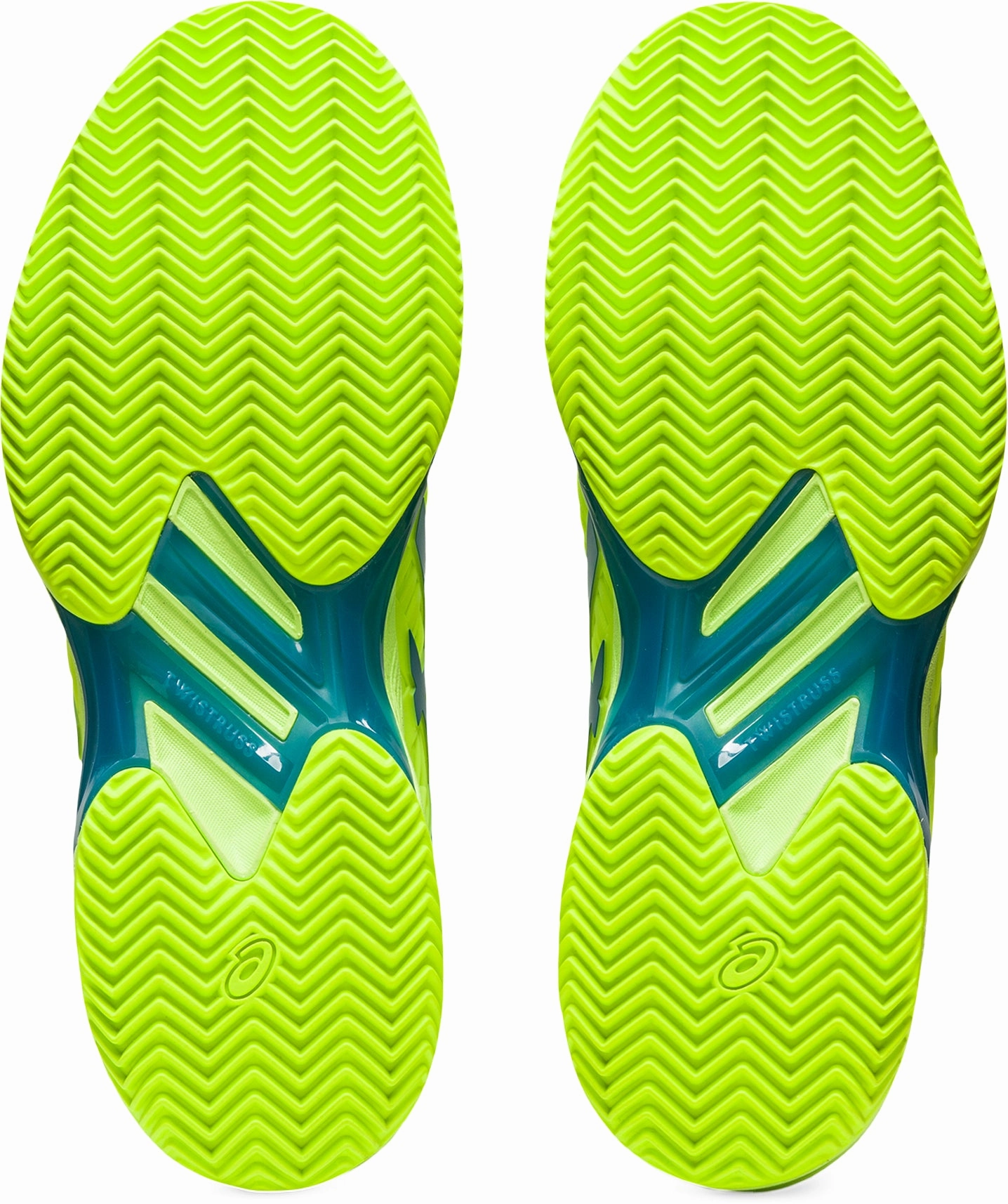 Iconic Footwear Abrasion Shield Asics Solution Speed FF 2 Clay Womens Tennis Shoes - Green