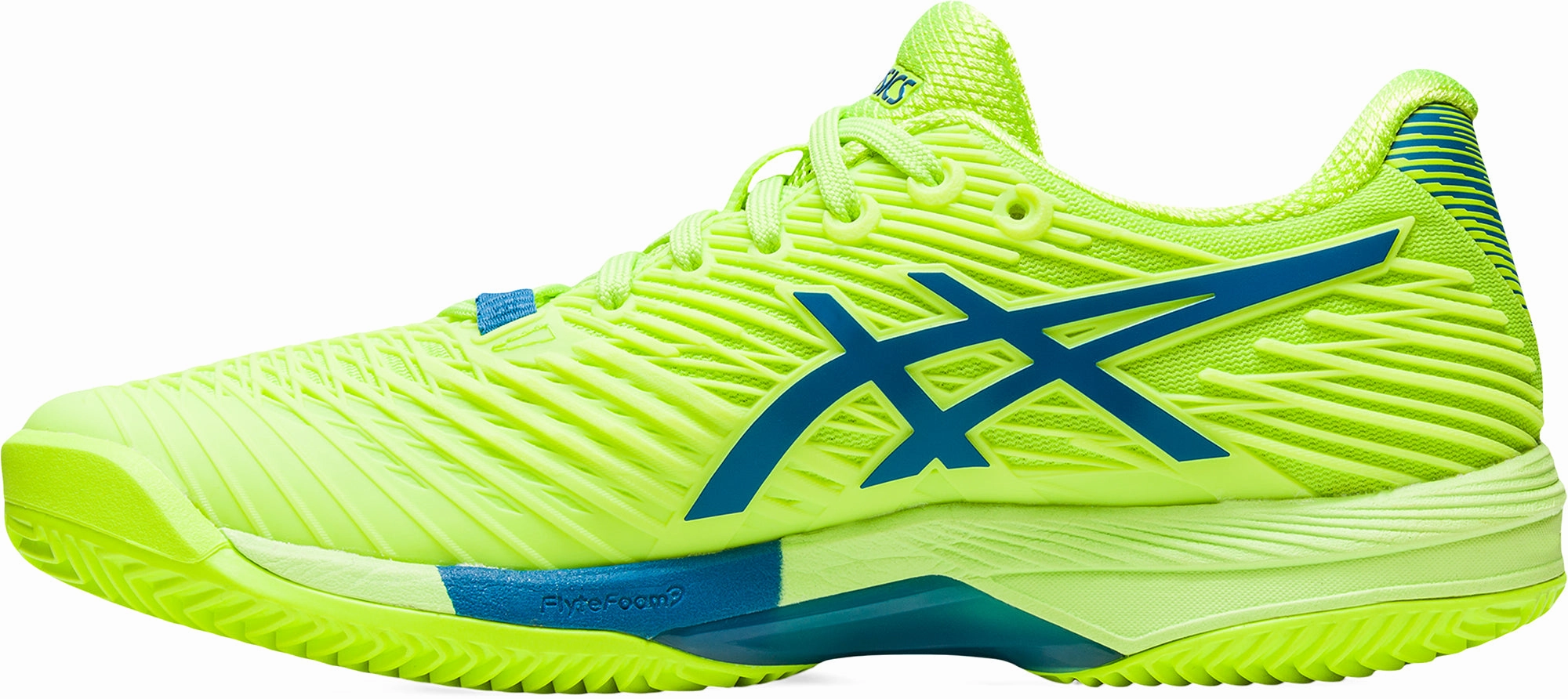 Pressure Zone Mapping Asics Solution Speed FF 2 Clay Womens Tennis Shoes - Green