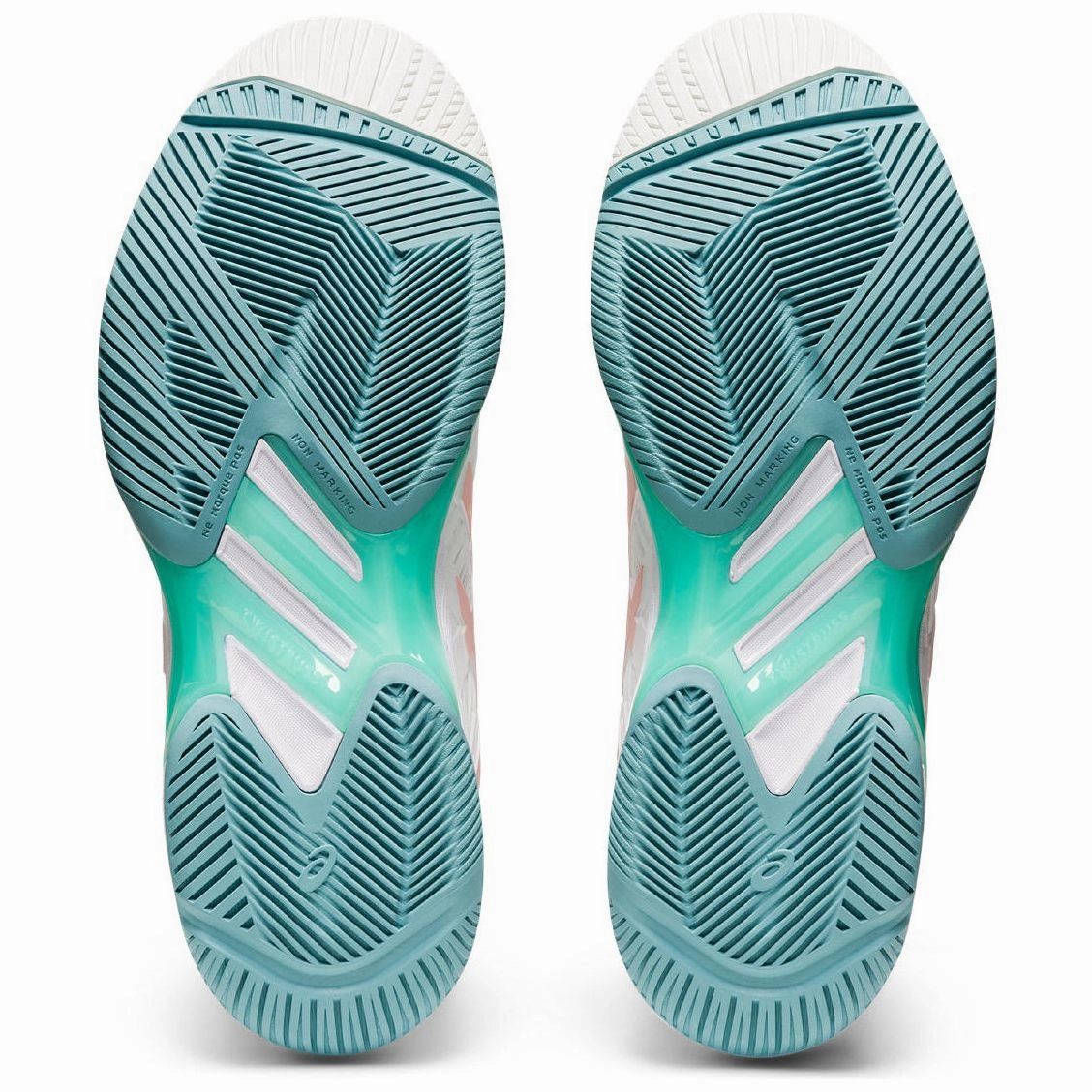 Shock Touch Asics Solution Speed FF 2 Womens Tennis Shoes - White