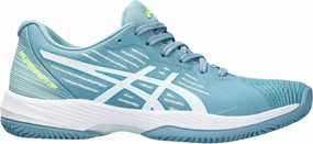 Asics Solution Swift FF Clay Womens Tennis Shoes - Blue Shock Ride Running Ease