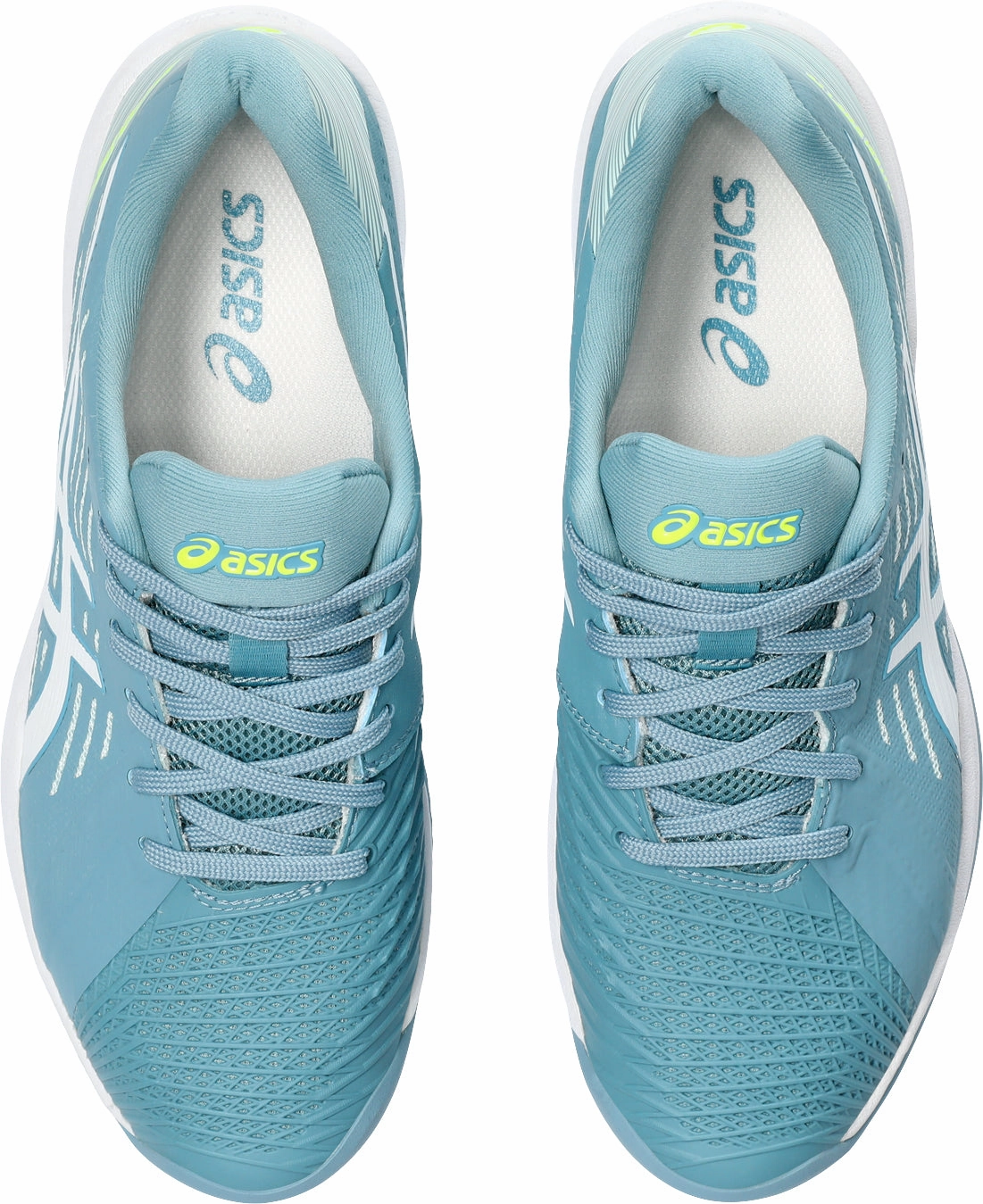 Easy Fit Active Cushion Asics Solution Swift FF Clay Womens Tennis Shoes - Blue