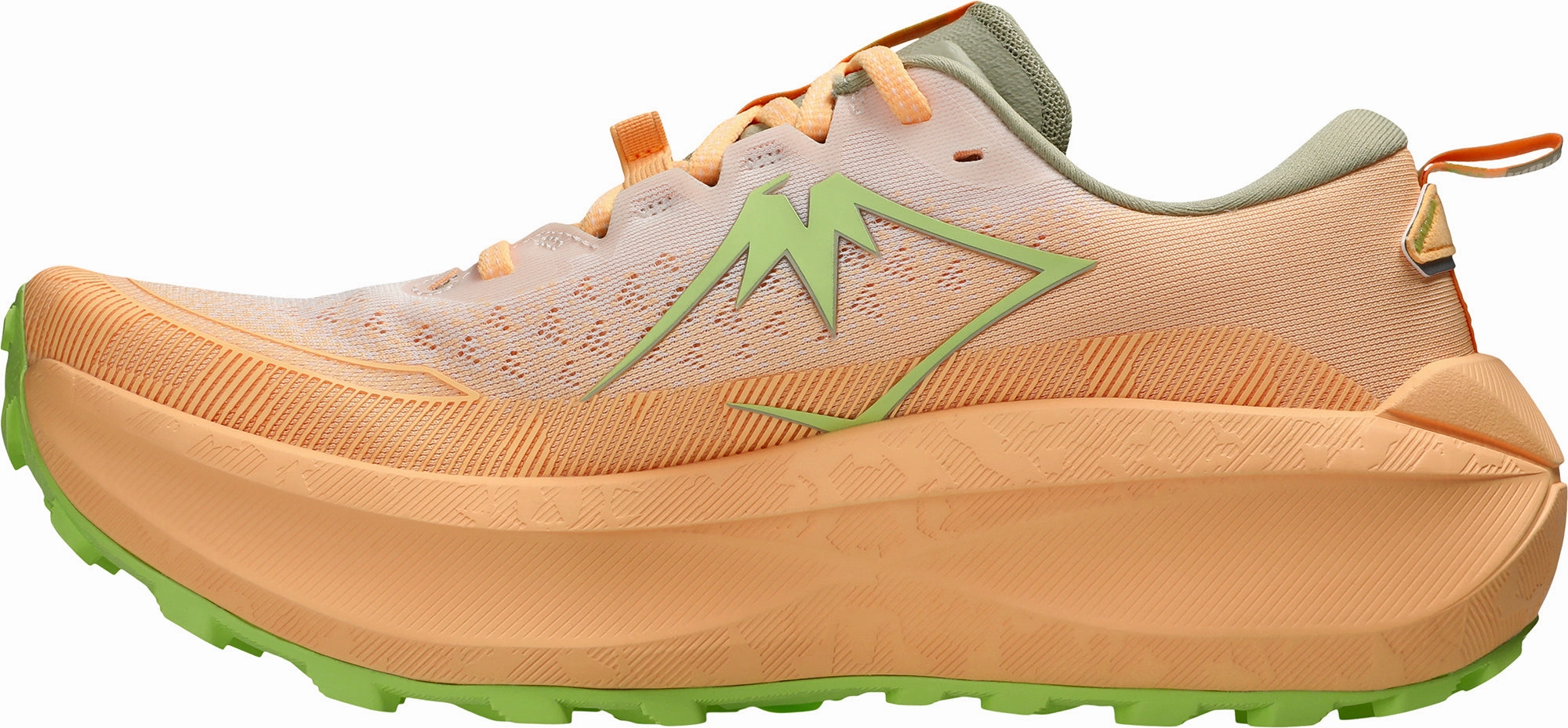 Footbeds With Airflow urban running shoe utilization Asics Trabuco Max 4 Mens Trail Running Shoes - Orange