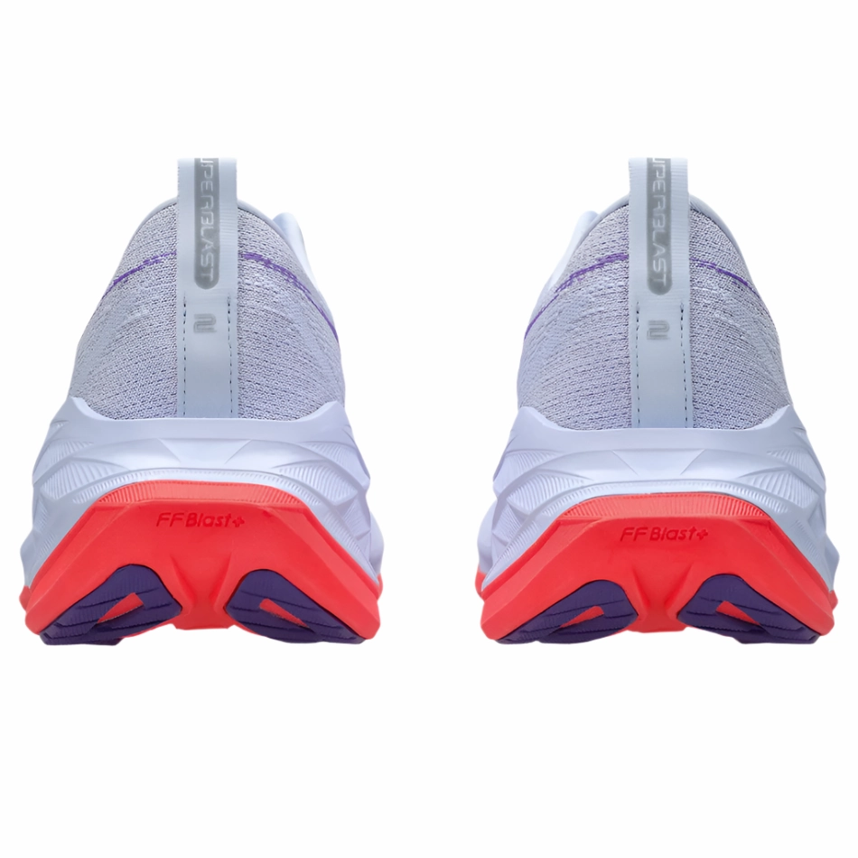 sports - themed shoes Comfort - enhancing ASICS Unisex Superblast 2 Running Shoes in Blue Fade/Edo Purple AW25