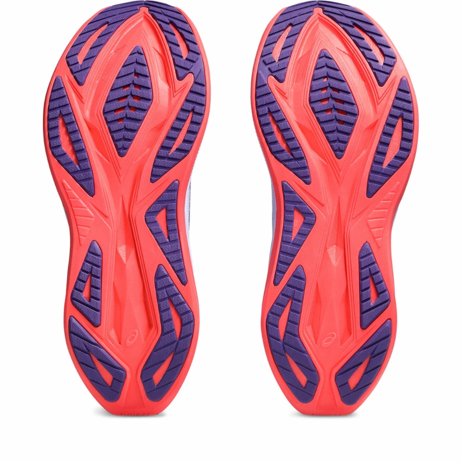 weight - lifting running shoes ASICS Unisex Superblast 2 Running Shoes in Blue Fade/Edo Purple AW25