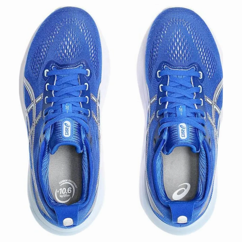 running - culture ASICS Women's Gel-Kayano 31 Running Shoes in Ilusion Blue/White